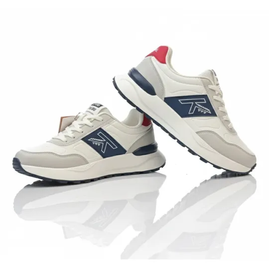 JNAIBU 1986 Premium Comfort Sneakers –White & Grey